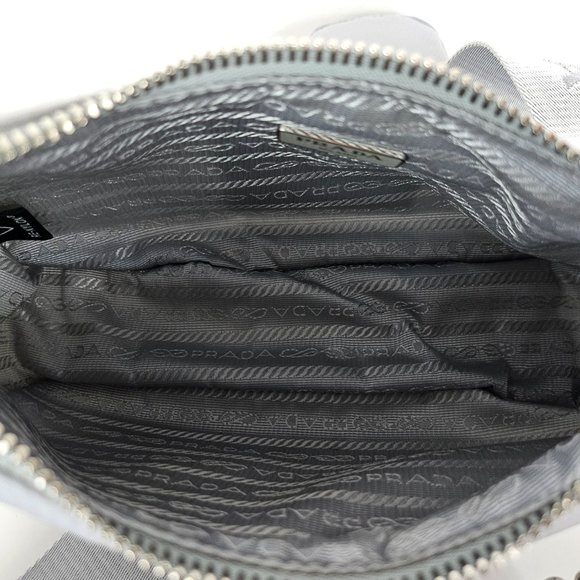 Prada Nylon 2005 Re-Edition Fiordaliso Blue Crossbody Bag - Picture 2 of 7